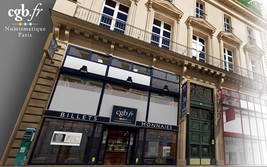 Contact CGB numismatics Paris